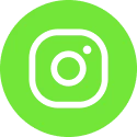 Logo instagram en vert